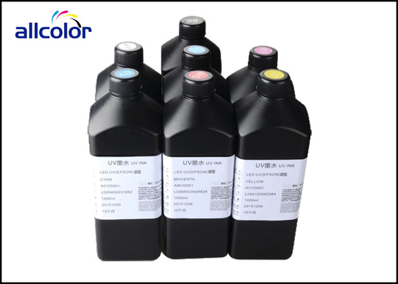 جوهر چاپی مغناطیسی CMYK UV ، Epson DX5 DX7 جوهر قابل چاپ UV سر
